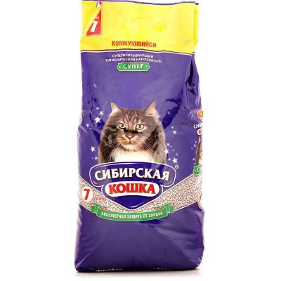 Лот: 12729093. Фото: 1. Наполнитель Сибирская кошка СУПЕР... Миски, лотки, наполнители