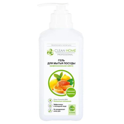 Лот: 24936425. Фото: 1. Гель для мытья посуды Clean Home... Бытовая химия