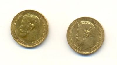 Лот: 3020907. Фото: 1. 5 рублей 1898 года золото 900... Россия до 1917 года