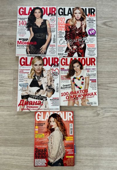 Лот: 23001305. Фото: 1. Журнал Glamour. 02, 06 10г; 02... Другое (журналы, газеты, каталоги)