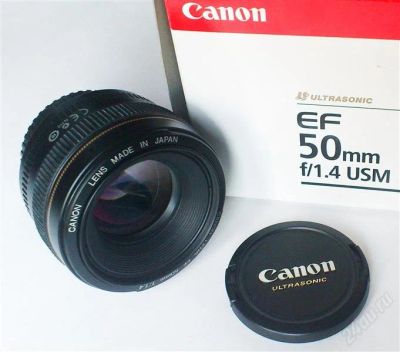 Лот: 1286226. Фото: 1. Canon EF 50 f/1.4 USM. Объективы