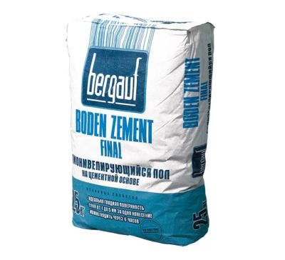 Лот: 3792398. Фото: 1. Бергауф Boden Zement Medium наливной... Смеси, шпатлевки, цемент