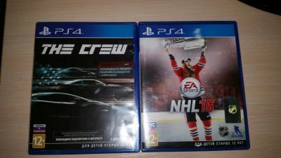 Лот: 7069933. Фото: 1. NHL 16 и the crew ps4. Игры для консолей