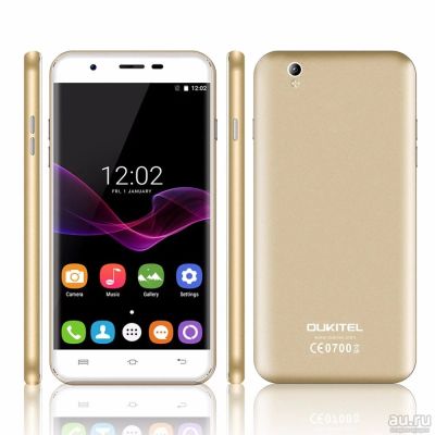 Лот: 9648778. Фото: 1. Смартфон Oukitel U7 Max золото... Смартфоны