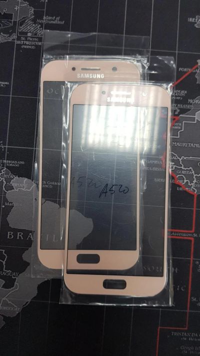Лот: 11505900. Фото: 1. стекло для дисплея samsung a5... Дисплеи, дисплейные модули, тачскрины