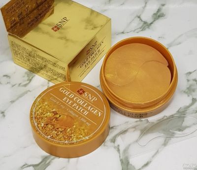 Лот: 15325462. Фото: 1. Патчи SNP Gold Collagen Eye Patch... Уход за лицом 