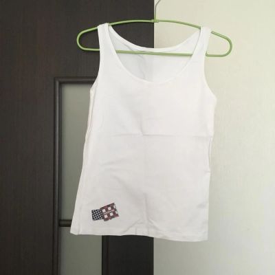 Лот: 7539100. Фото: 1. Майка хлопок. Футболки, топы и майки