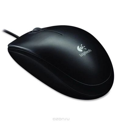 Лот: 12752747. Фото: 1. Мышь компьютерная Logitech B100. Клавиатуры и мыши