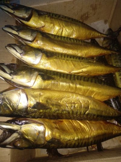 Лот: 15611343. Фото: 1. Скумбрия холодного копчения. Крупная... Икра, рыба, морепродукты