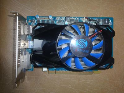 Лот: 6881385. Фото: 1. Sapphire Radeon HD 7750 (R7 250... Видеокарты