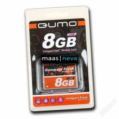 Лот: 699828. Фото: 1. compact flash 8gb новая. Карты памяти
