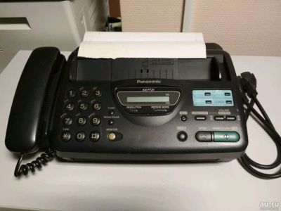 Лот: 10577996. Фото: 1. Телефон-факс Panasonic KX-FT21RS. Факсы, автоответчики