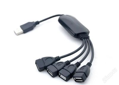 Лот: 2798546. Фото: 1. USB 2.0 HUB (хаб / разветвитель... Платы расширения, контроллеры, доп. порты
