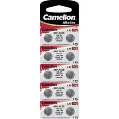 Лот: 15011632. Фото: 1. Батарейка Camelion G-1 LR621 BL-10... Батарейки, аккумуляторы, элементы питания