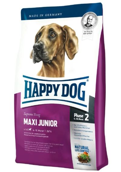 Лот: 5578104. Фото: 1. Корм Happy Dog Supreme Young Maxi... Корма