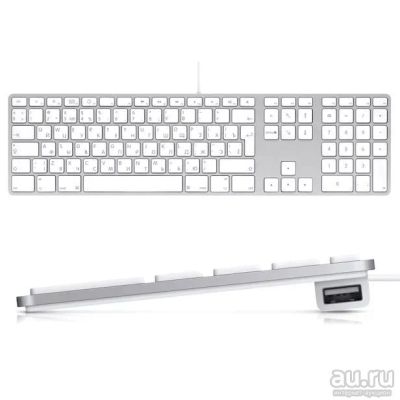 Лот: 9417676. Фото: 1. Клавиатура Apple MB110. Клавиатуры и мыши