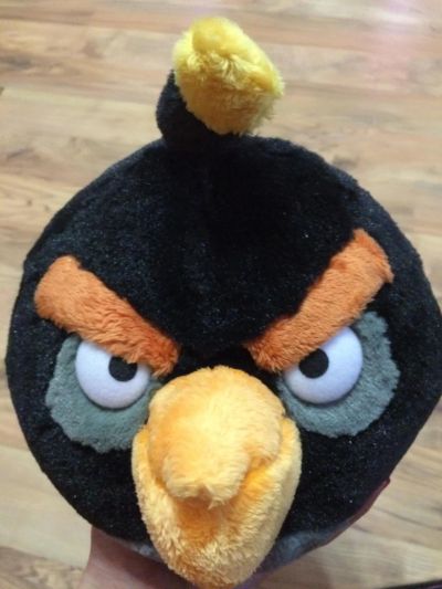 Лот: 4505836. Фото: 1. Мягкая игрушка Angry Birds (Злые... Мягкие