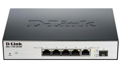 Лот: 4654399. Фото: 1. Коммутатор D-Link DGS-1100-06... Маршрутизаторы (роутеры)