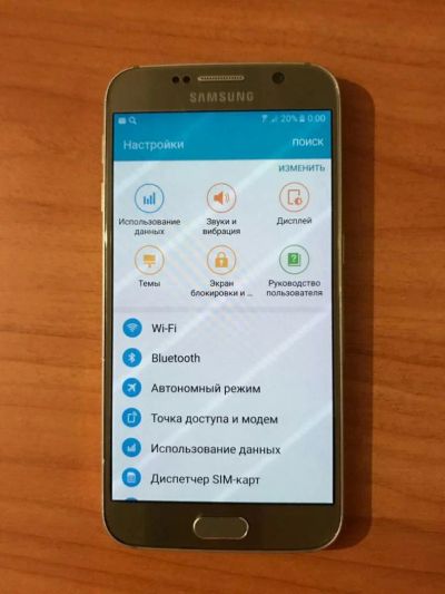 Лот: 8897728. Фото: 1. samsung galaxy s6 duos 64гб. Смартфоны