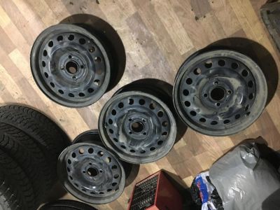 Лот: 10520640. Фото: 1. диски штамповки R14 4 x 100 c... Диски