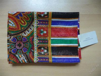Лот: 1585963. Фото: 1. Японский платок с люрексом Zara... Шарфы, платки