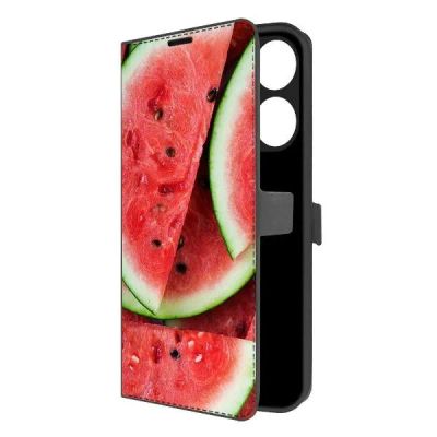 Лот: 25543241. Фото: 1. Чехол Krutoff Eco Book "Арбуз... Чехлы, бамперы