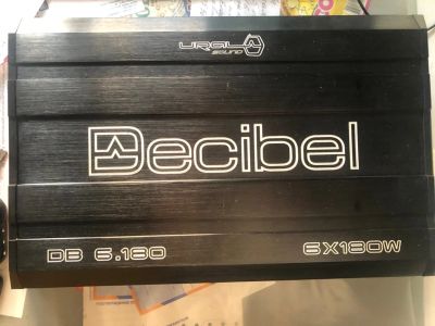 Лот: 19233047. Фото: 1. Усилитель 6-канальный URAL Decibel... Усилители