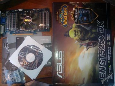 Лот: 2867480. Фото: 1. ASUS GeForce GTS 250 PCI-E 2.0... Видеокарты