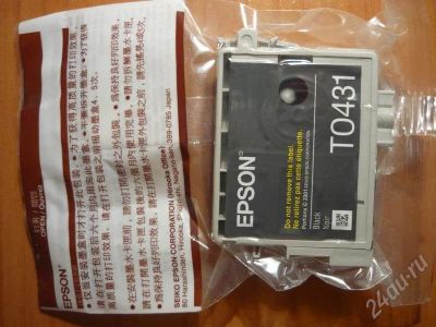 Лот: 253855. Фото: 1. Картридж Epson T0431 оригинальный... Картриджи, расходные материалы