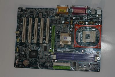 Лот: 3413018. Фото: 1. Материнская плата ATX Socket 478... Материнские платы