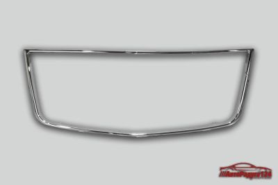 Лот: 25594203. Фото: 1. Молдинг решетки бампера Chevrolet... Кузов