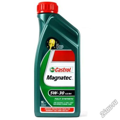 Лот: 9121637. Фото: 1. Castrol Magnatec A3/B4 5W30, 1L. Масла, жидкости