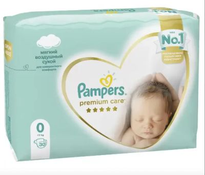 Лот: 19453617. Фото: 1. Подгузники Pampers Premium Care... Детская гигиена