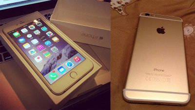 Лот: 11786492. Фото: 1. iPhone 6 Plus 64gb Gold. Смартфоны