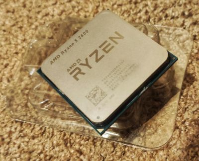 Лот: 16815207. Фото: 1. Ryzen 2600 Сокет AM4 6 ядер 12... Процессоры