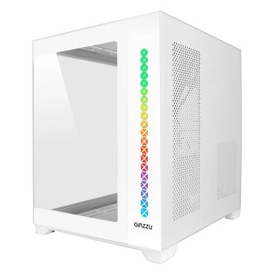 Лот: 24946473. Фото: 1. Корпус mATX Б_БП Ginzzu V420 RGB... Корпуса, блоки питания