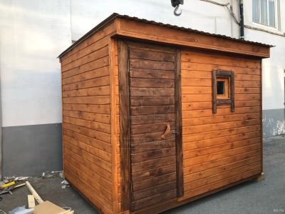 Лот: 13683233. Фото: 1. Банька/Бытовка 2,4х3 комплектация... Бытовки, вагончики строительные