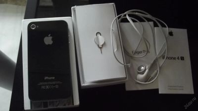 Лот: 5712722. Фото: 1. iPhone 4S 32 gb Black. Смартфоны