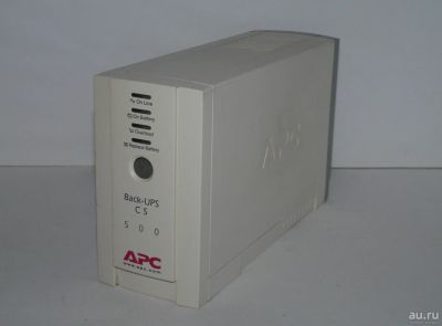 Лот: 13619732. Фото: 1. APC Back-UPS CS 500 BK500-RS... ИБП, аккумуляторы для ИБП