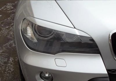 Лот: 2506810. Фото: 1. Реснички на фары BMW X5, E70 2007-... Детали тюнинга
