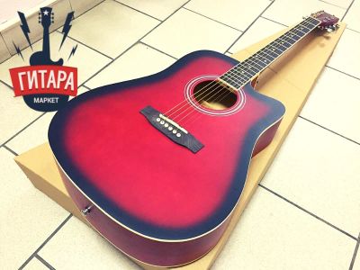 Лот: 17291695. Фото: 1. Гитара акустическая Chard FT41... Гитары