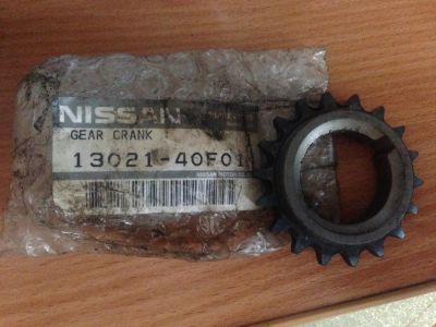 Лот: 4330326. Фото: 1. 302140F01 Nissan Шестерня коленвала. Двигатель и элементы двигателя