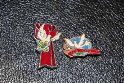 Лот: 3486277. Фото: 1. Год мира. 2 знака. Юбилейные