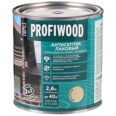 Лот: 24076954. Фото: 1. Антисептик Profiwood, для дерева... Краски, лаки, растворитель