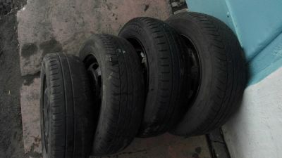 Лот: 7476461. Фото: 1. Колеса Dunlop r13. Шины на дисках