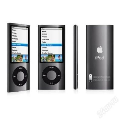 Лот: 2505175. Фото: 1. Apple iPod Nano 5 Generation Black. Плееры
