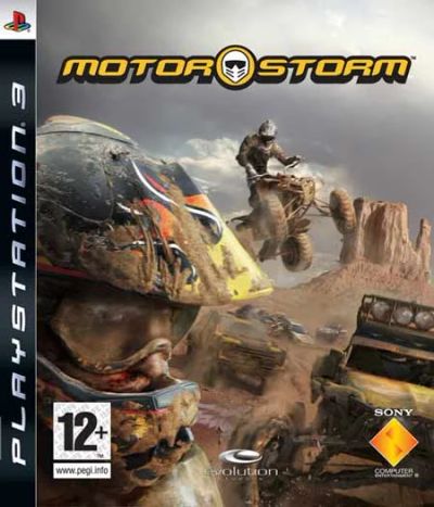 Лот: 6224138. Фото: 1. Motorstorm, диск для Playstation... Игры для консолей