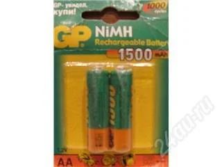Лот: 122650. Фото: 1. Аккумуляторы GP №3. Батарейки, аккумуляторы, элементы питания