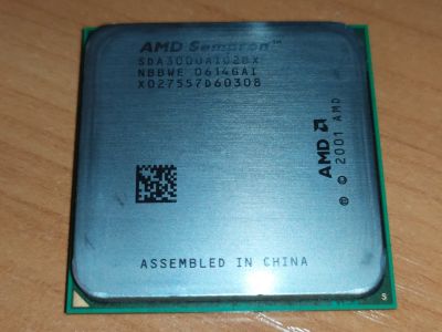 Лот: 14342776. Фото: 1. Процессор AMD Sempron 3000+ socket... Процессоры