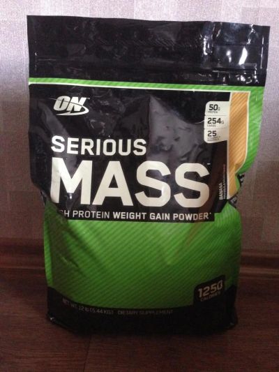 Лот: 4229507. Фото: 1. Optimum Nutrition Serious mass... Спортивное питание, витамины